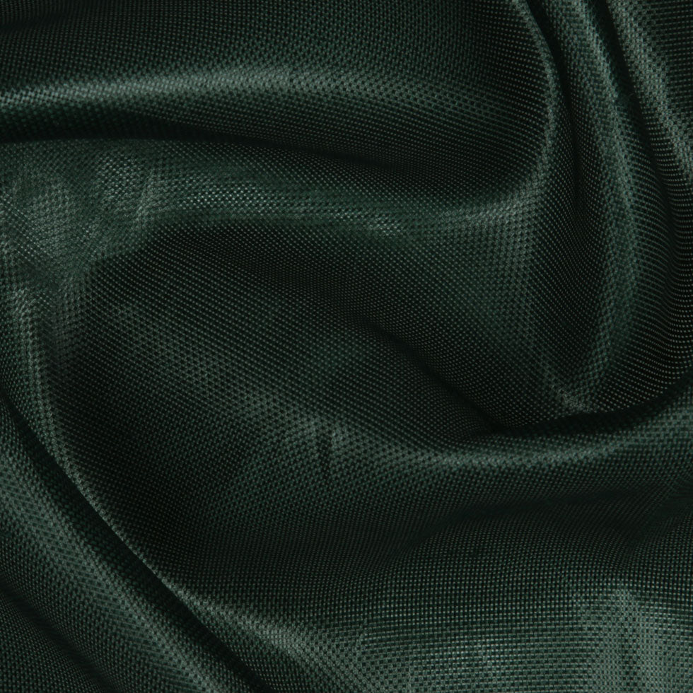 Carolina Herrera Forest Green Silk Organza - Detail Carolina Herrera Forest Green Silk Organza - Detail