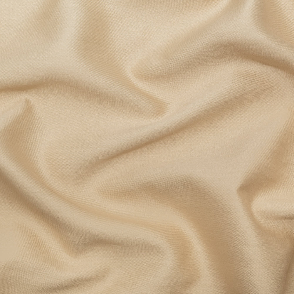Warm Beige Silk and Wool Woven Warm Beige Silk and Wool Woven
