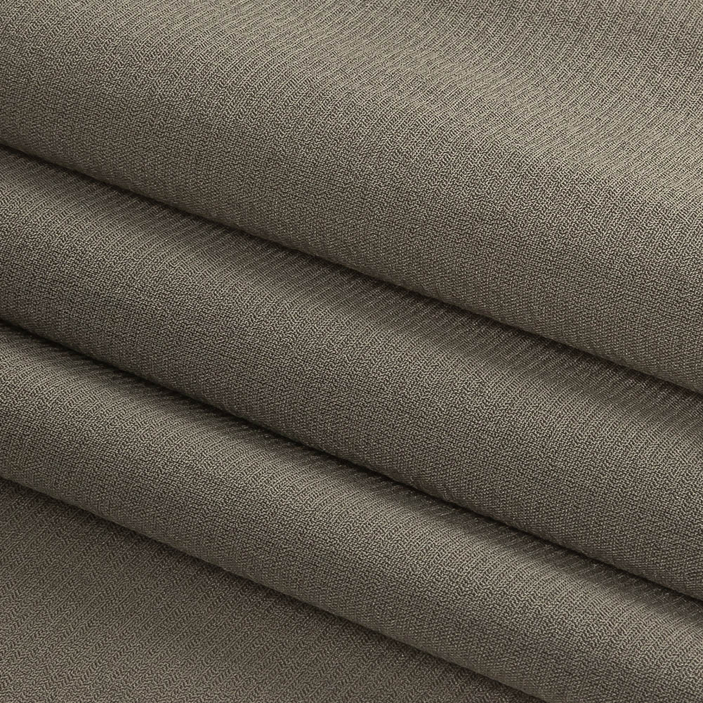 Gray Stretch Silk Chiffon - Folded Gray Stretch Silk Chiffon - Folded