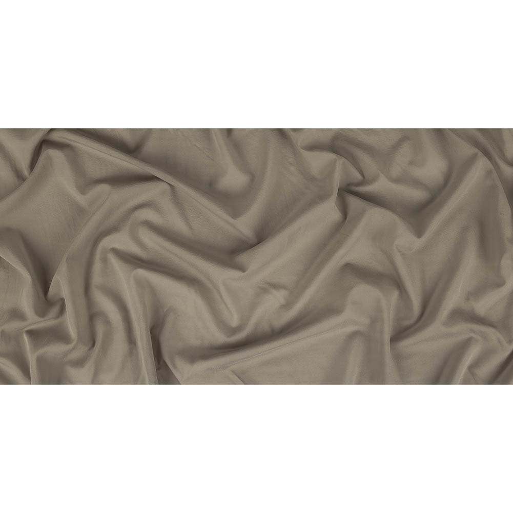 Gray Stretch Silk Chiffon - Full Gray Stretch Silk Chiffon - Full