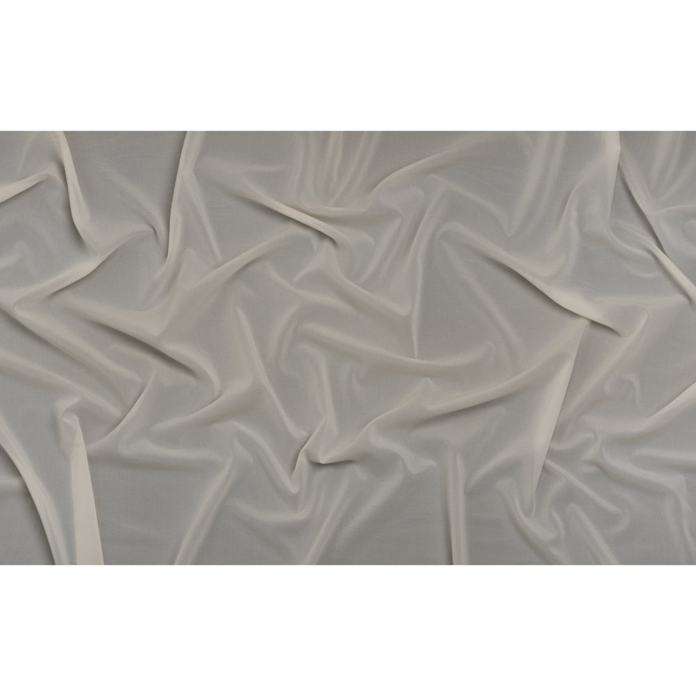 Stretch Silk Chiffon - Ivory - Deadstock Stretch Silk Chiffon - Ivory - Deadstock