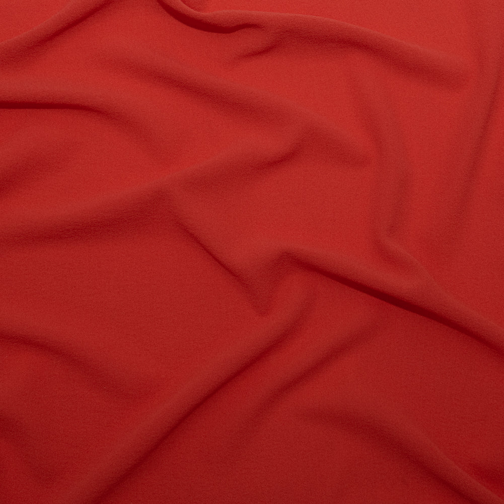 Scarlet Ibis Stretch Silk Georgette Scarlet Ibis Stretch Silk Georgette