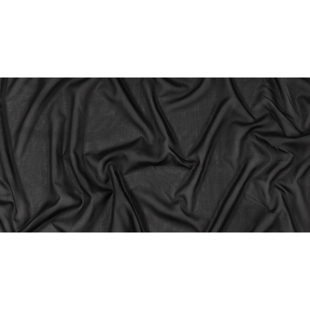 Black Stretch Silk Chiffon - Full Black Stretch Silk Chiffon - Full