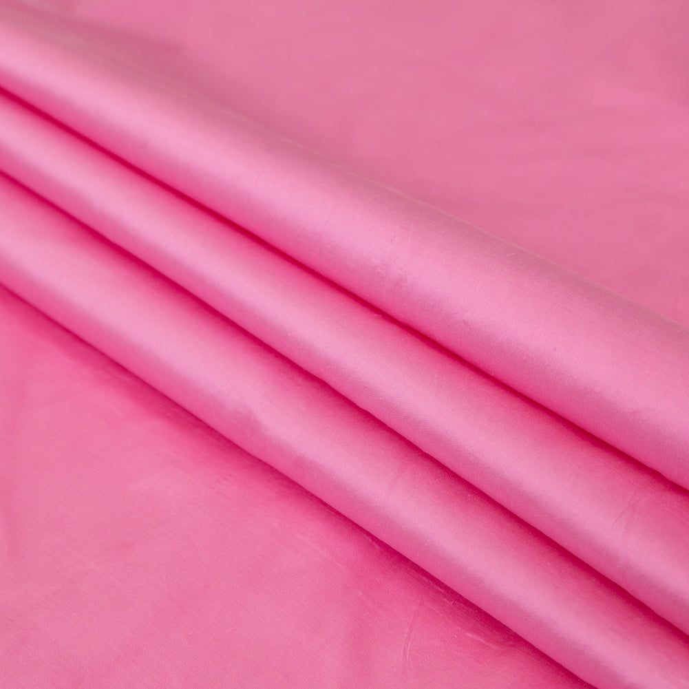 Silk Shantung - Aurora Pink - Shantung Collection Folded Silk Shantung - Aurora Pink - Shantung Collection Folded