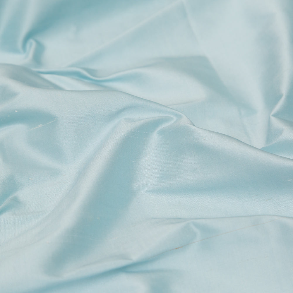 Starlight Blue Silk Shantung - Detail Starlight Blue Silk Shantung - Detail
