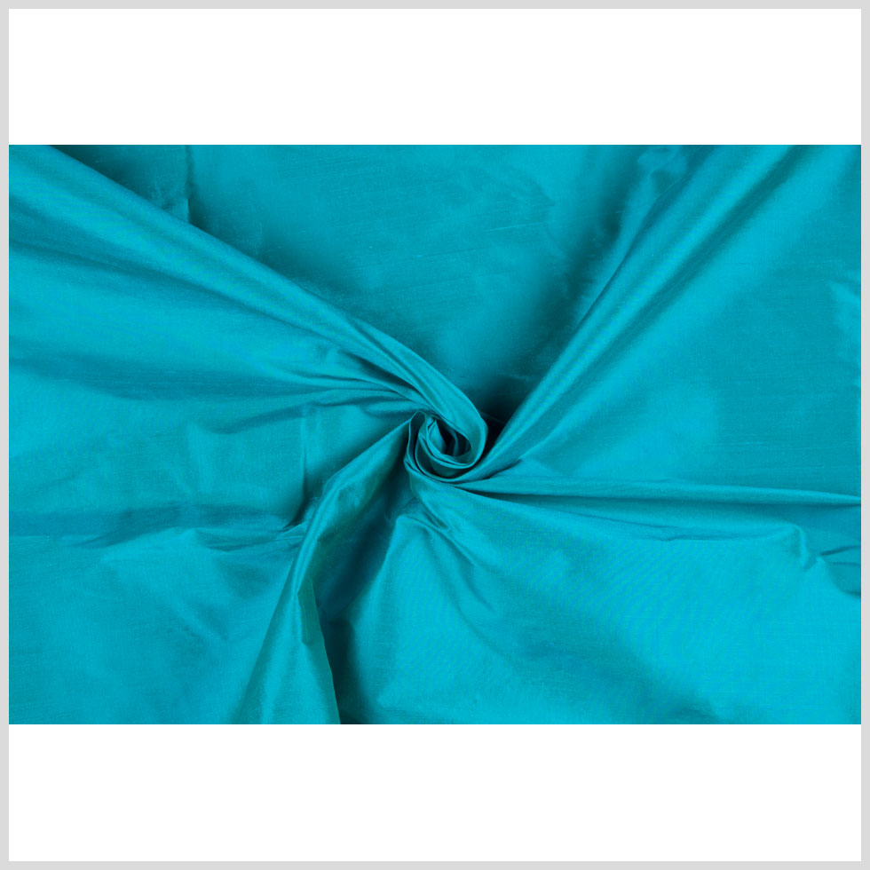 Bright Aqua Solid Shantung/Dupioni - Full Bright Aqua Solid Shantung/Dupioni - Full
