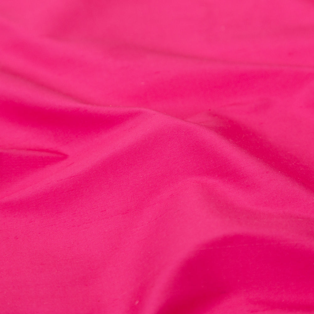 Silk Shantung - Rasberry Sorbet - Shantung Collection Detail Silk Shantung - Rasberry Sorbet - Shantung Collection Detail