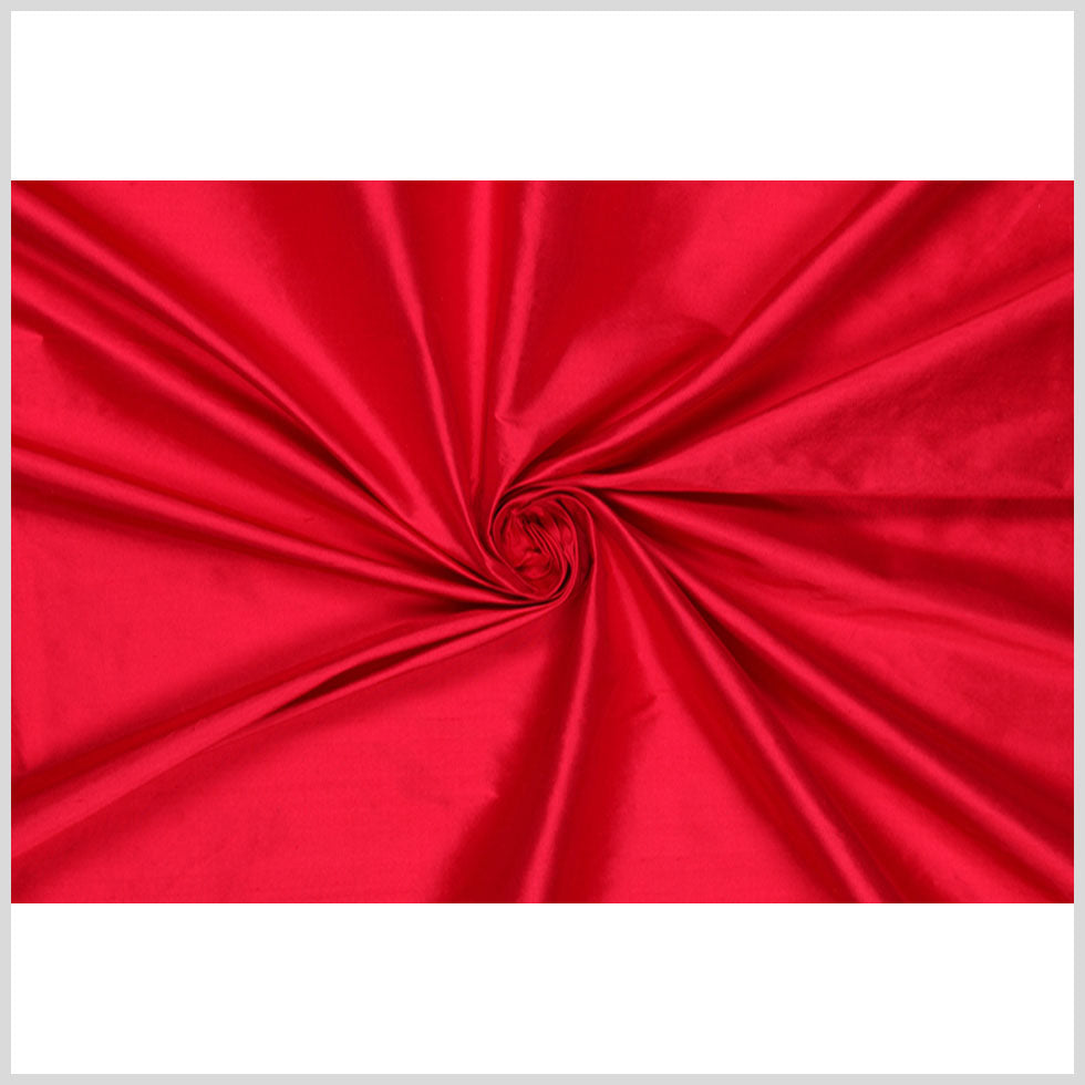 Silk Shantung - Roja Red - Shantung Collection Full Silk Shantung - Roja Red - Shantung Collection Full