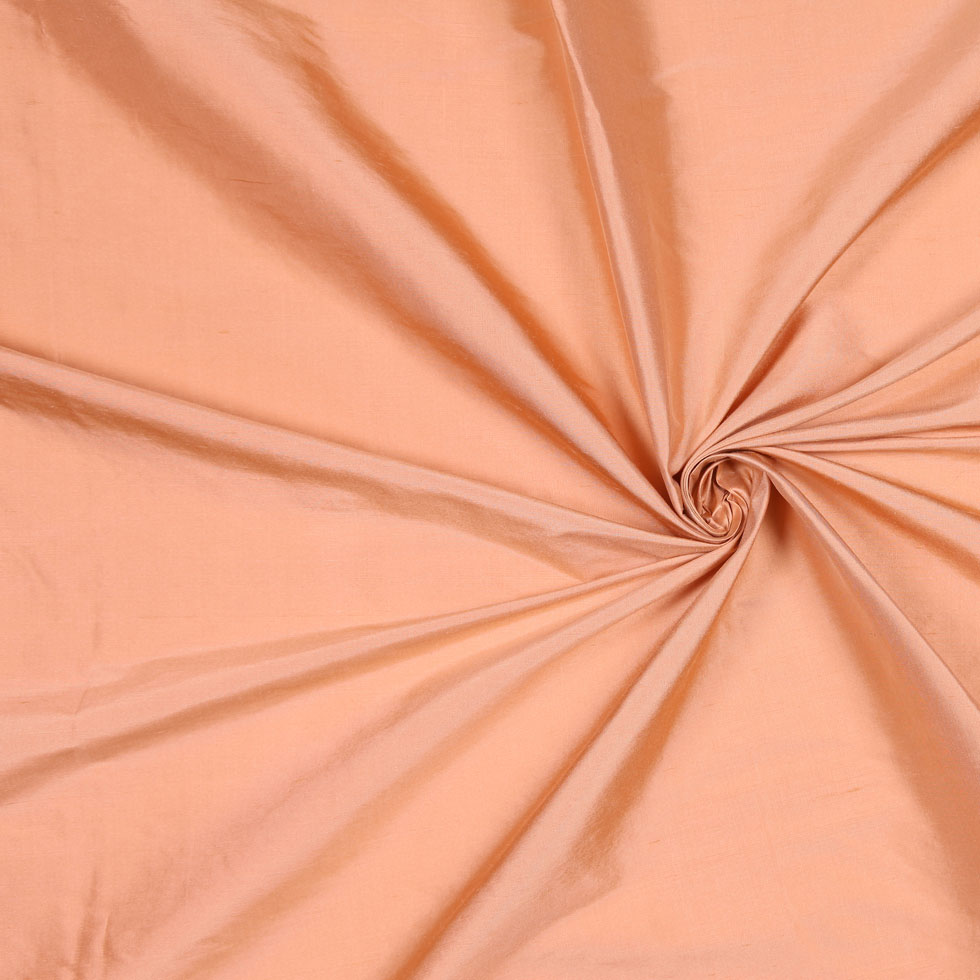 Dark Peach Solid Shantung/Dupioni Dark Peach Solid Shantung/Dupioni