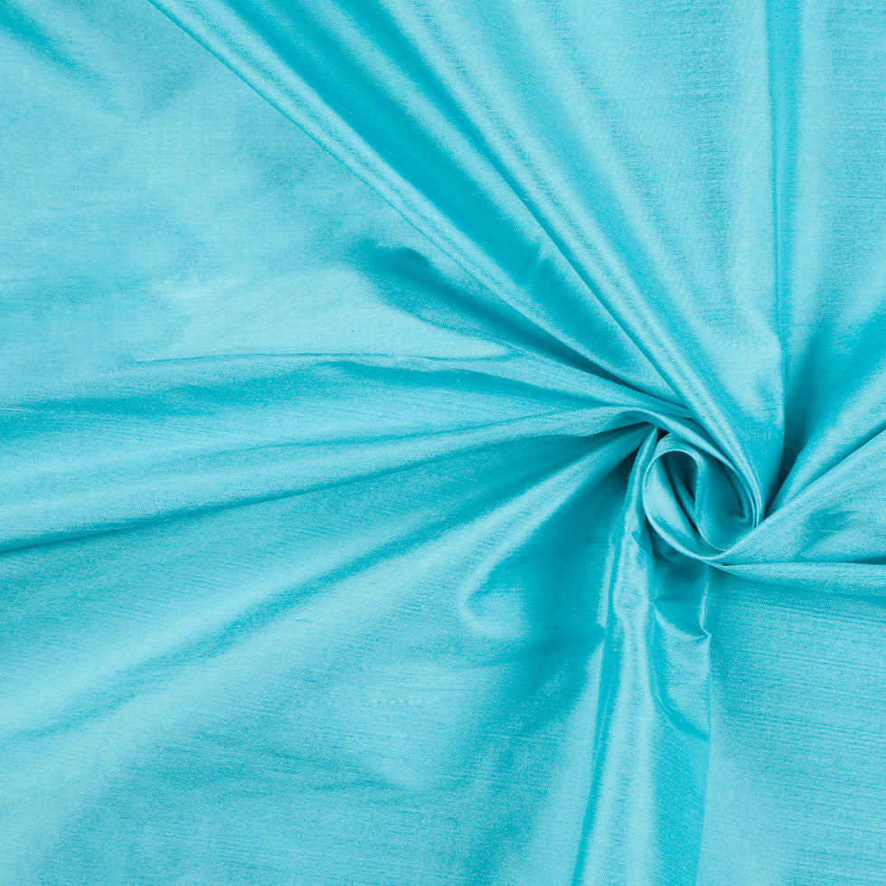 Silk Shantung - Sky Blue - Shantung Collection Silk Shantung - Sky Blue - Shantung Collection