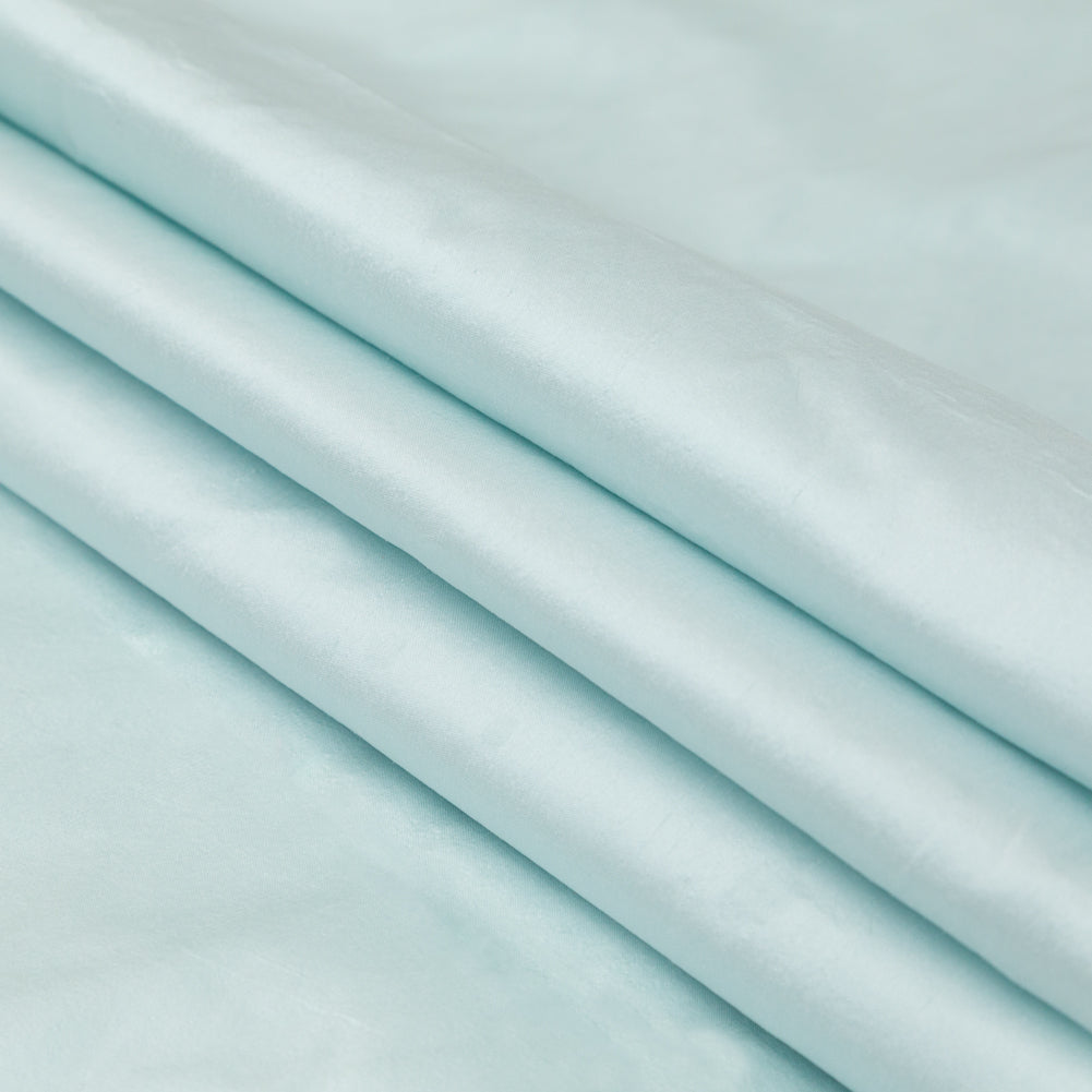 Silk Shantung - Morning Mist - Shantung Collection Folded Silk Shantung - Morning Mist - Shantung Collection Folded