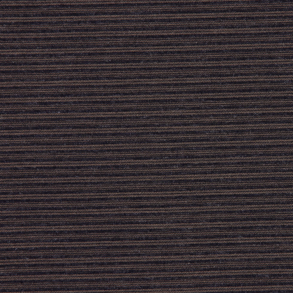 Chocolate/Black Striped Stretch Wool Blend Suiting Detail Chocolate/Black Striped Stretch Wool Blend Suiting Detail