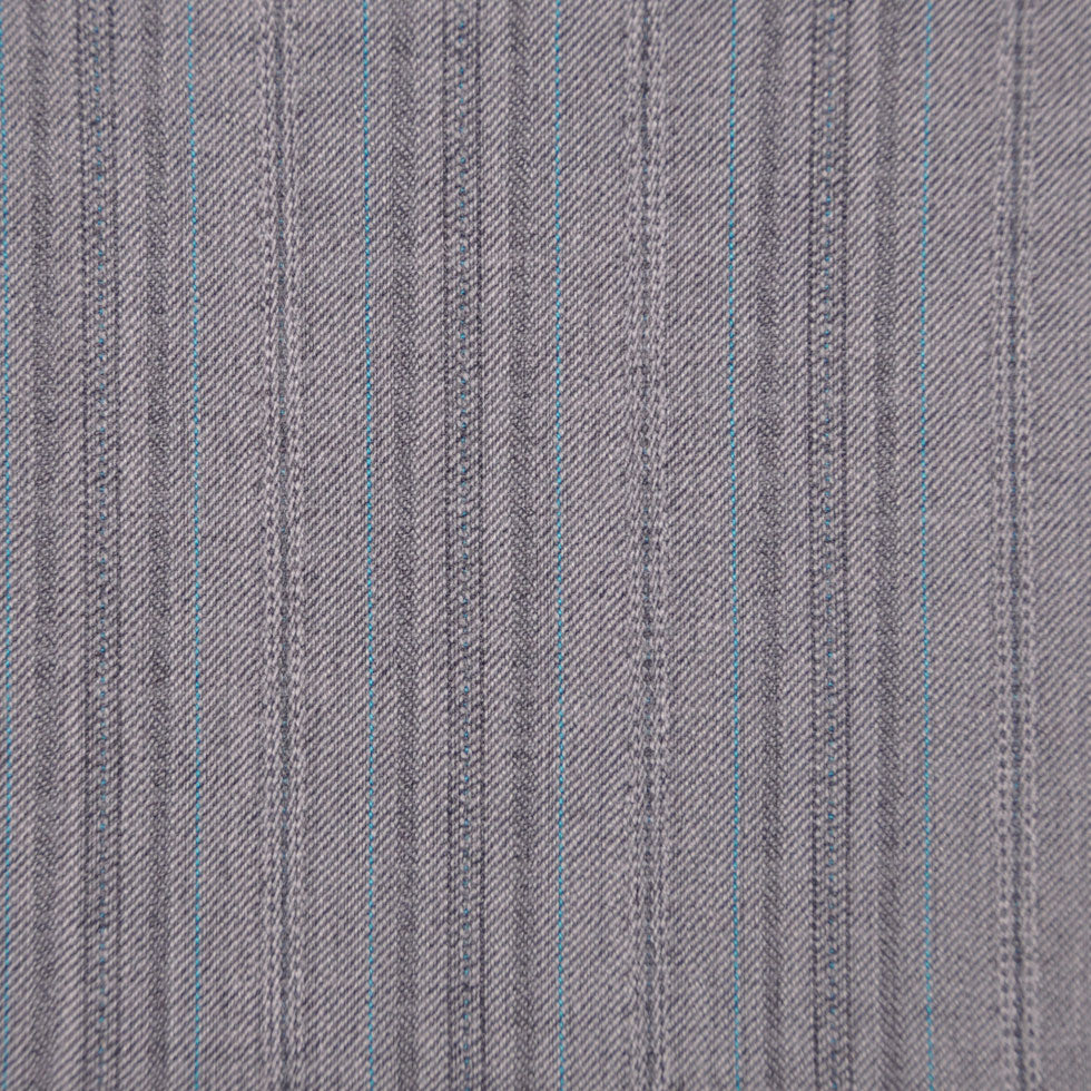 Light Gray/Sky Blue Striped Suiting Light Gray/Sky Blue Striped Suiting