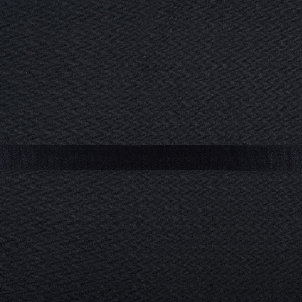 Black Herringbone Wool Suiting Black Herringbone Wool Suiting