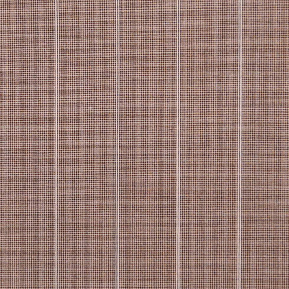 Beige/Ivory Striped Suiting Detail Beige/Ivory Striped Suiting Detail