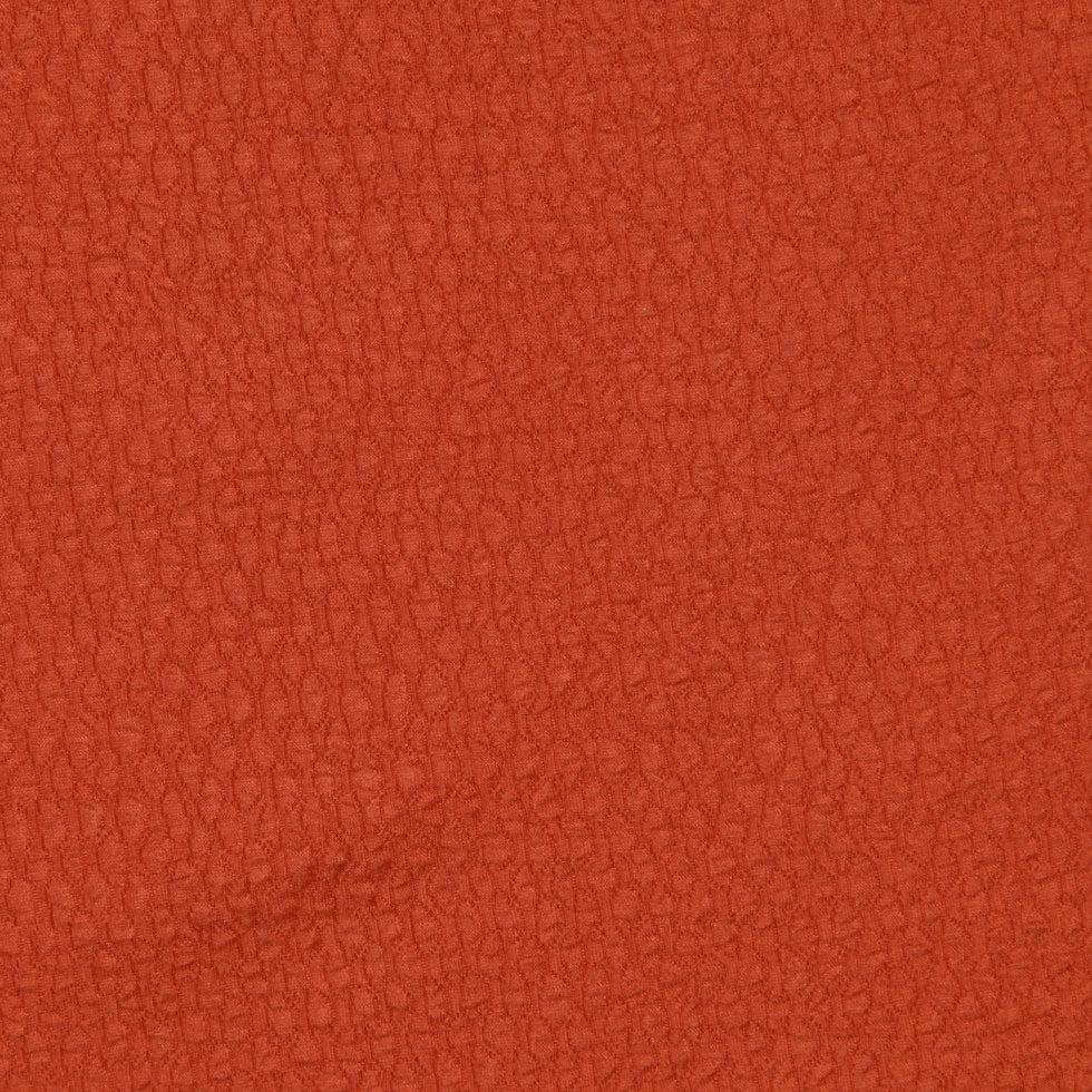 Carolina Herrera Burnt Orange Silk/Wool Woven Detail Carolina Herrera Burnt Orange Silk/Wool Woven Detail