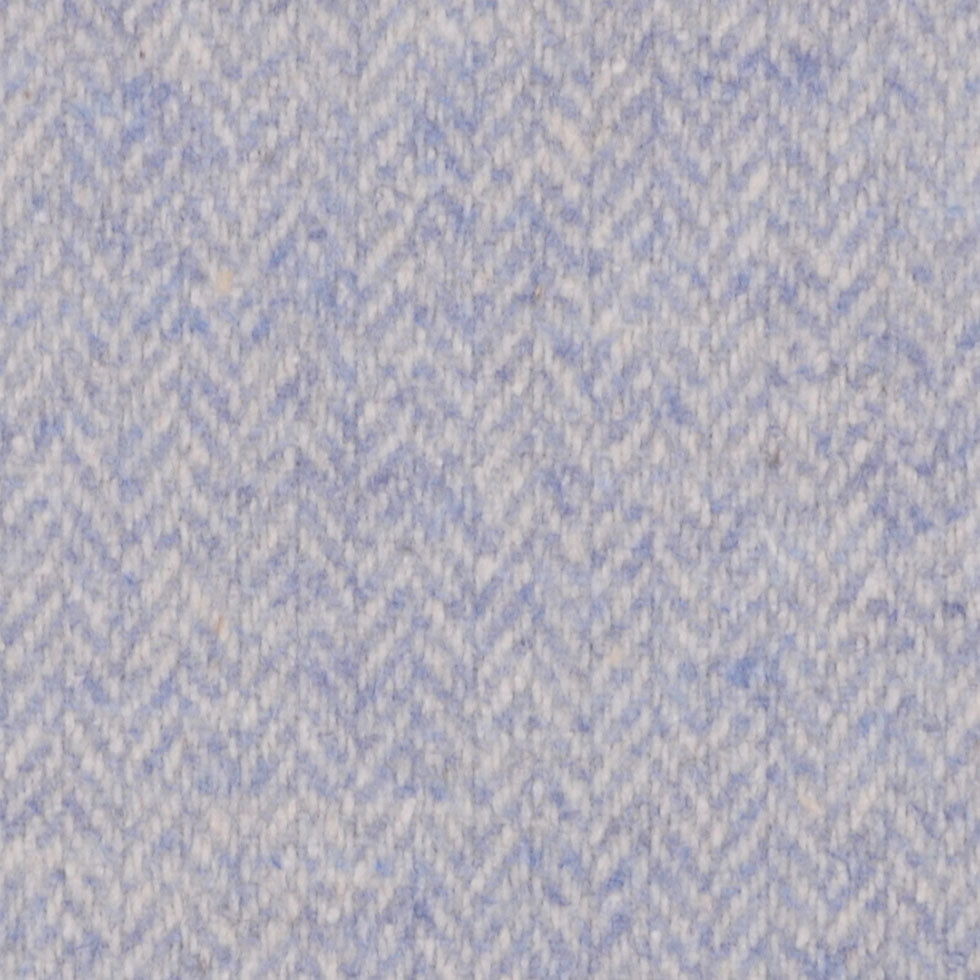 Baby Blue/White Herringbone Suiting Detail Baby Blue/White Herringbone Suiting Detail