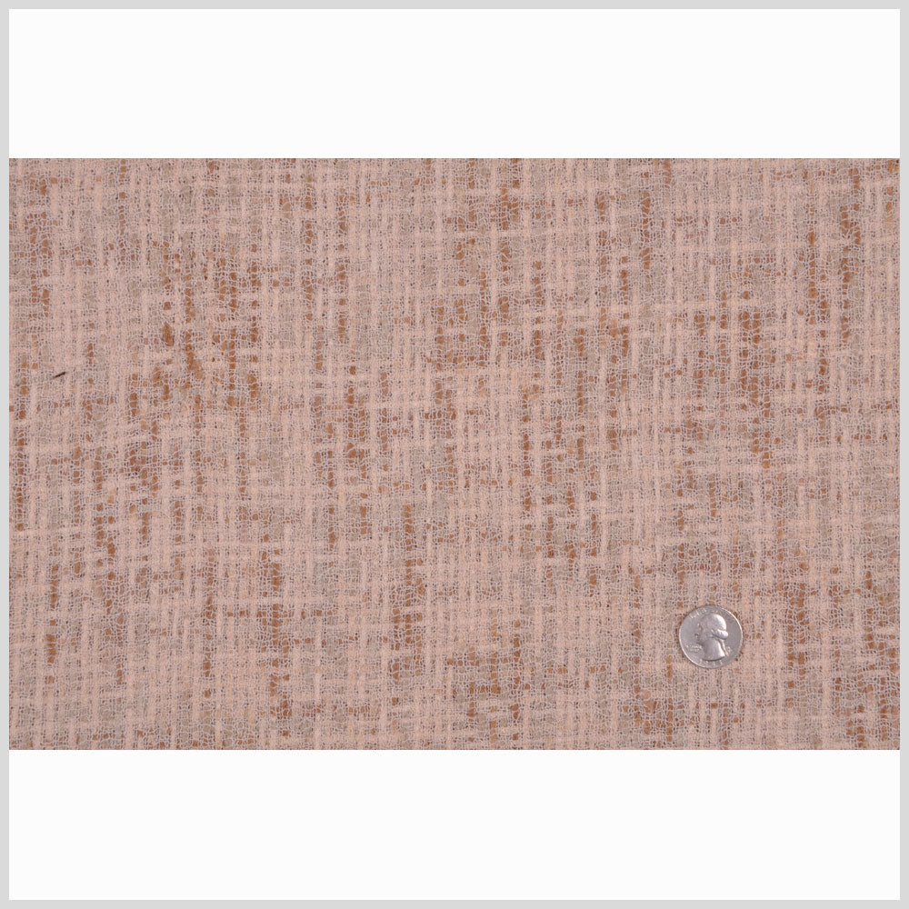 Famous NYC Designer Beige/Tan Solid Woven Full Famous NYC Designer Beige/Tan Solid Woven Full