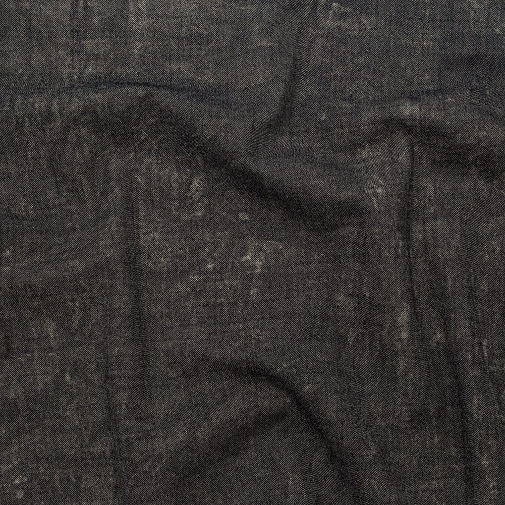 Donna Karan Italian Charcoal, Champagne and Metallic Gold Reversible Stretch Wool Twill Donna Karan Italian Charcoal, Champagne and Metallic Gold Reversible Stretch Wool Twill