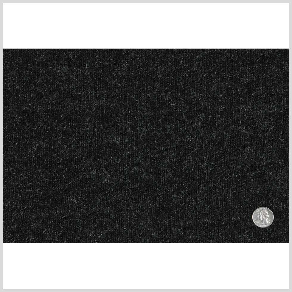 Black/Silver Wool-Lurex Knit Full Black/Silver Wool-Lurex Knit Full