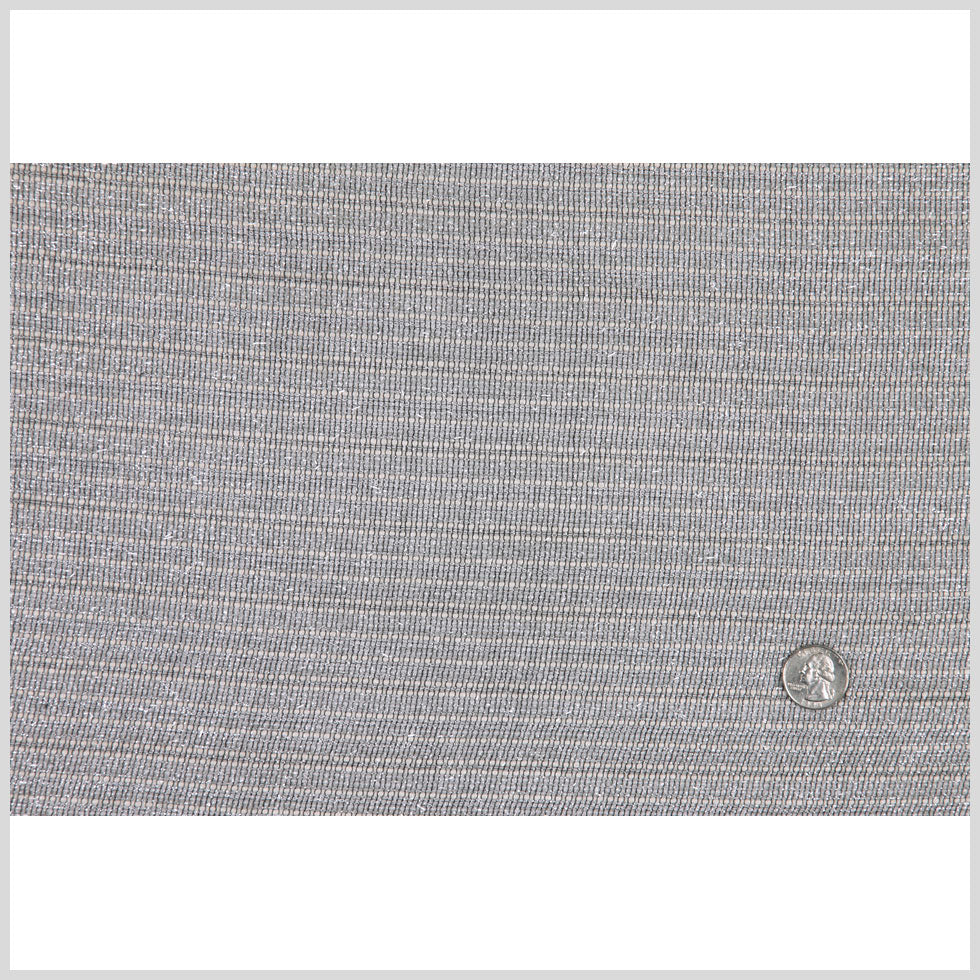 Metallic Silver and White Sheer Mesh Full Metallic Silver and White Sheer Mesh Full