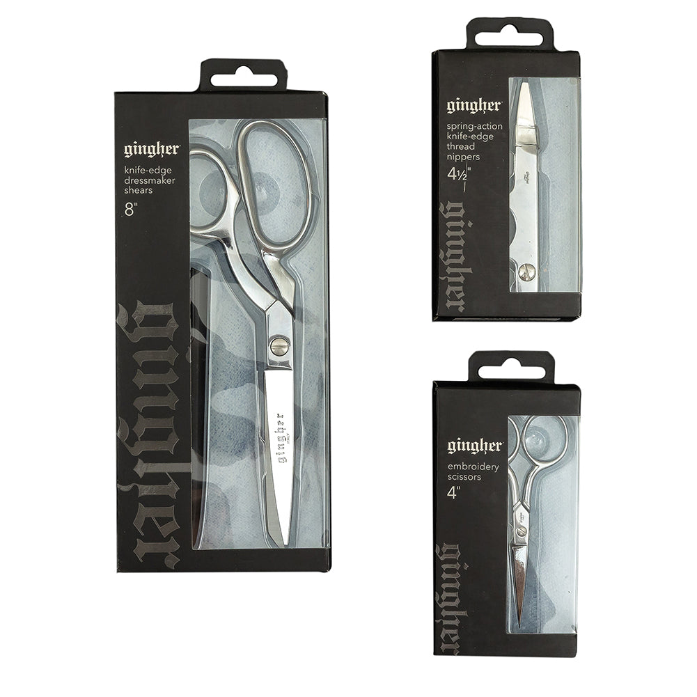 Right Handed Gingher Scissor Gift Set Full