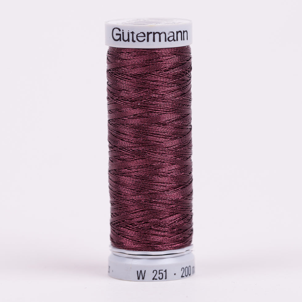Gutermann Metallic Thread 200m - 4395 Zinfandel