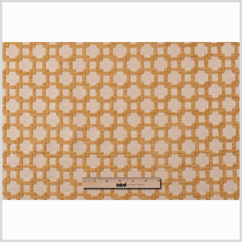 Canary/Metallic Cream Net Chenille with Metallic Base Full Canary/Metallic Cream Net Chenille with Metallic Base Full