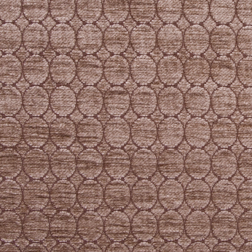Mink Geometric Chenille Detail Mink Geometric Chenille Detail