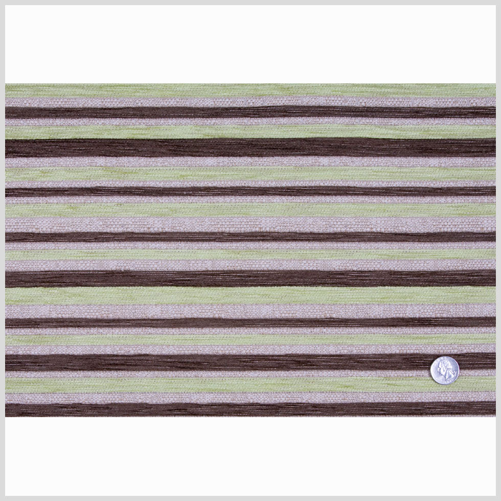 Acid/Olive/Beige Stripes Chenille Full Acid/Olive/Beige Stripes Chenille Full