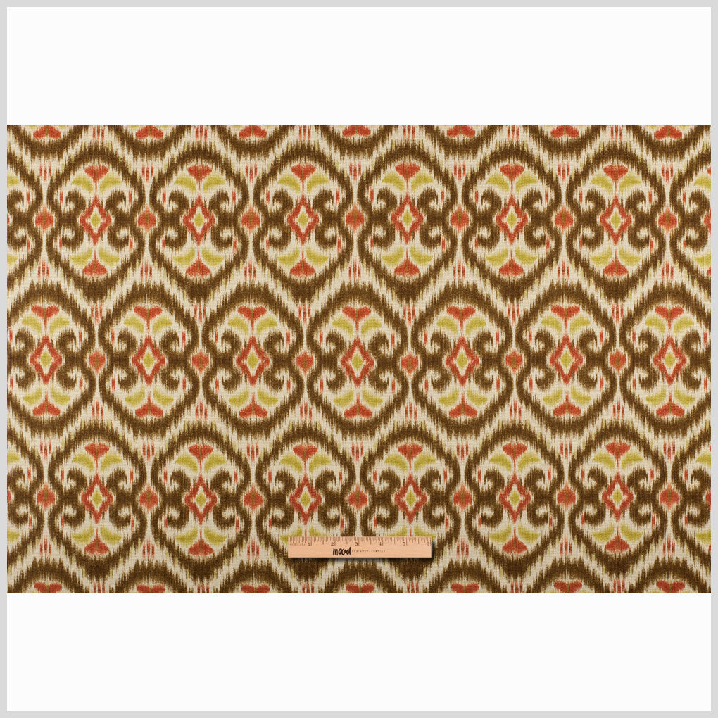 Red & Beige Porcini Ikat Prints Full Red & Beige Porcini Ikat Prints Full