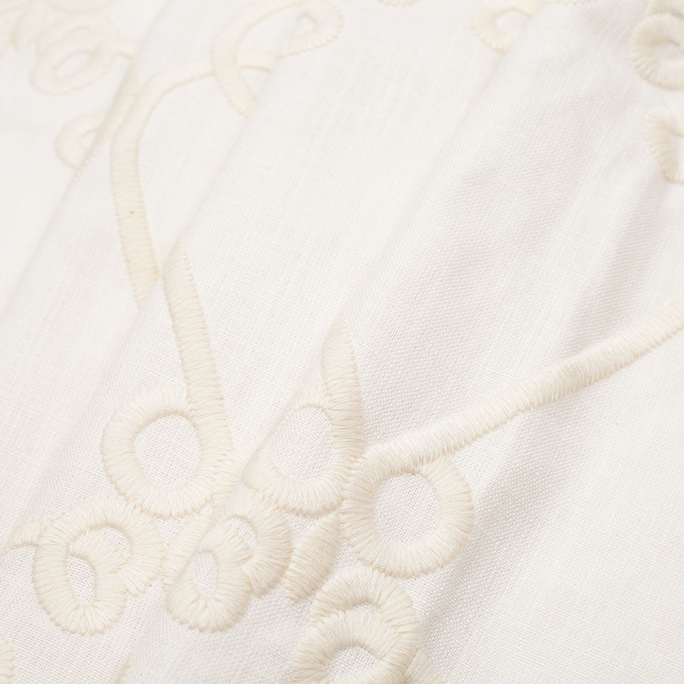 Gardenia Classical Rayon-Linen Embroidered Woven Folded Gardenia Classical Rayon-Linen Embroidered Woven Folded