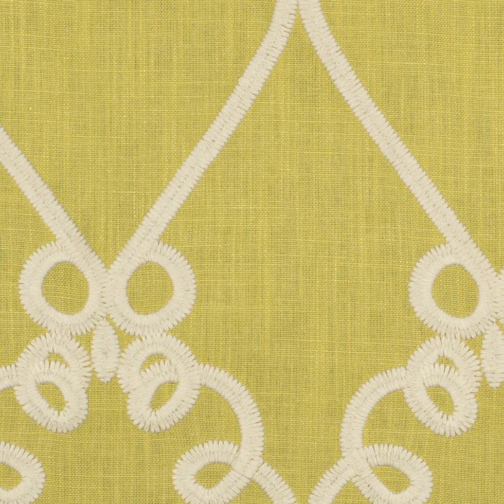 Lemongrass Classical Embr & Eyelet Detail Lemongrass Classical Embr & Eyelet Detail