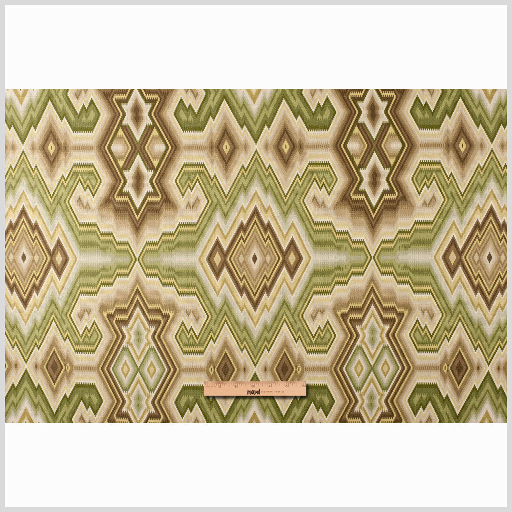 Green Tea Ikat Canvas Full Green Tea Ikat Canvas Full