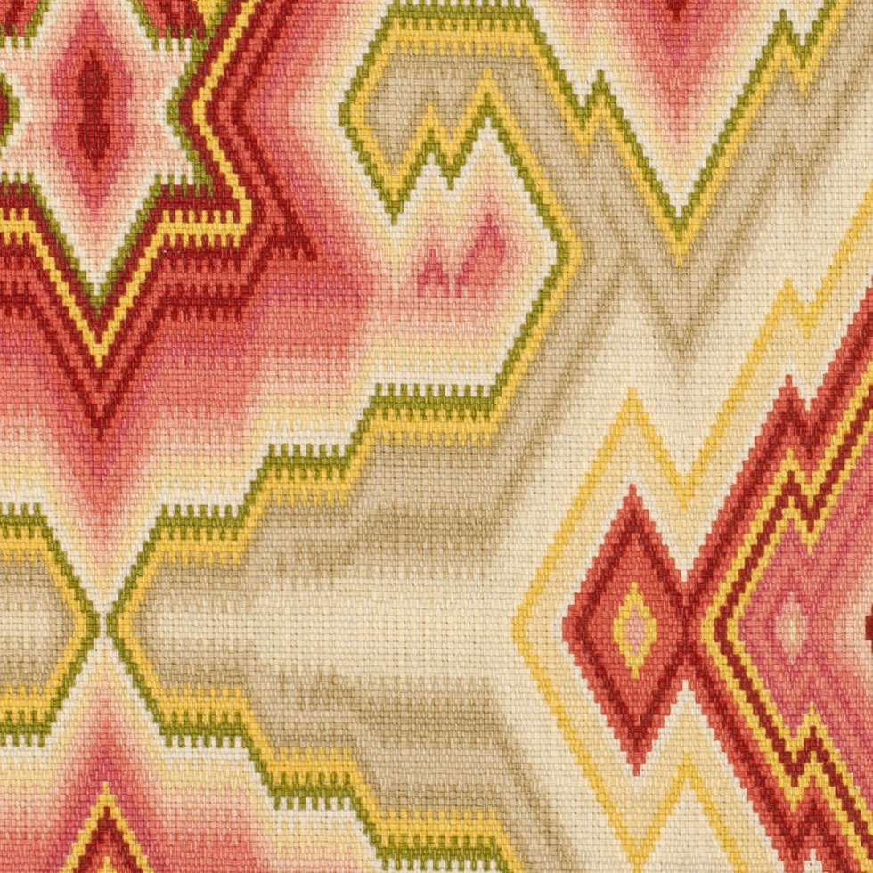 Fiesta Ikat Canvas Detail Fiesta Ikat Canvas Detail