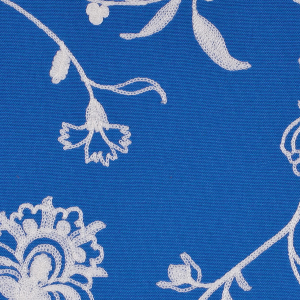 Bluebell Embroidery Canvas Detail Bluebell Embroidery Canvas Detail
