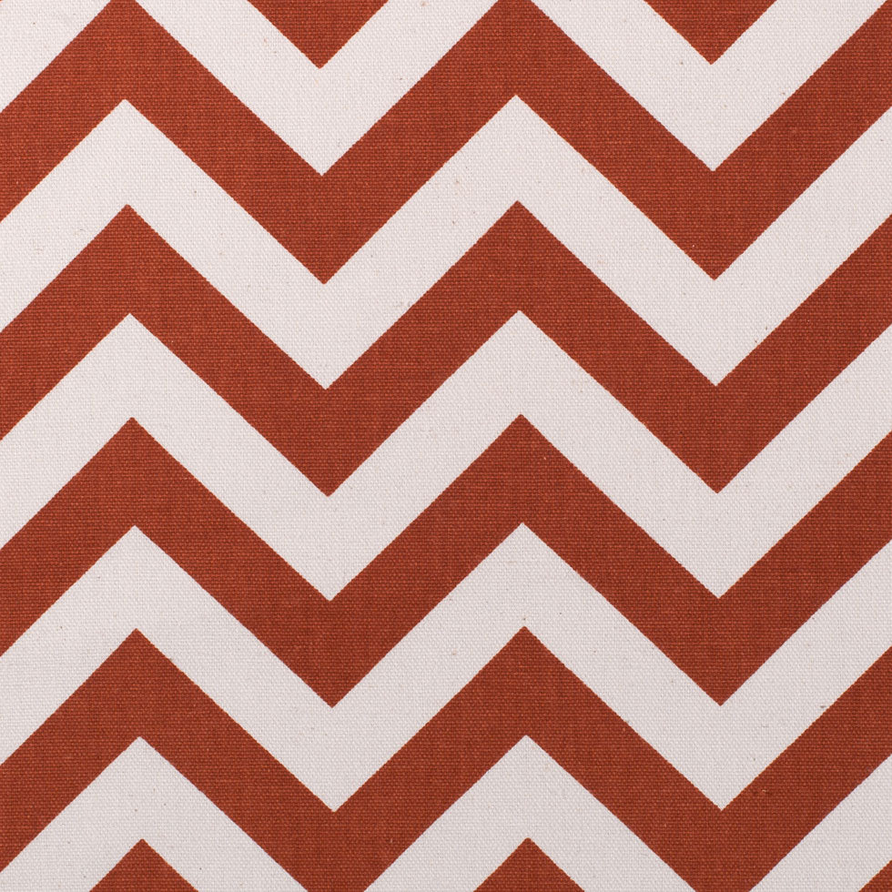 Village Rust/Natural Zig Zag Canvas Village Rust/Natural Zig Zag Canvas