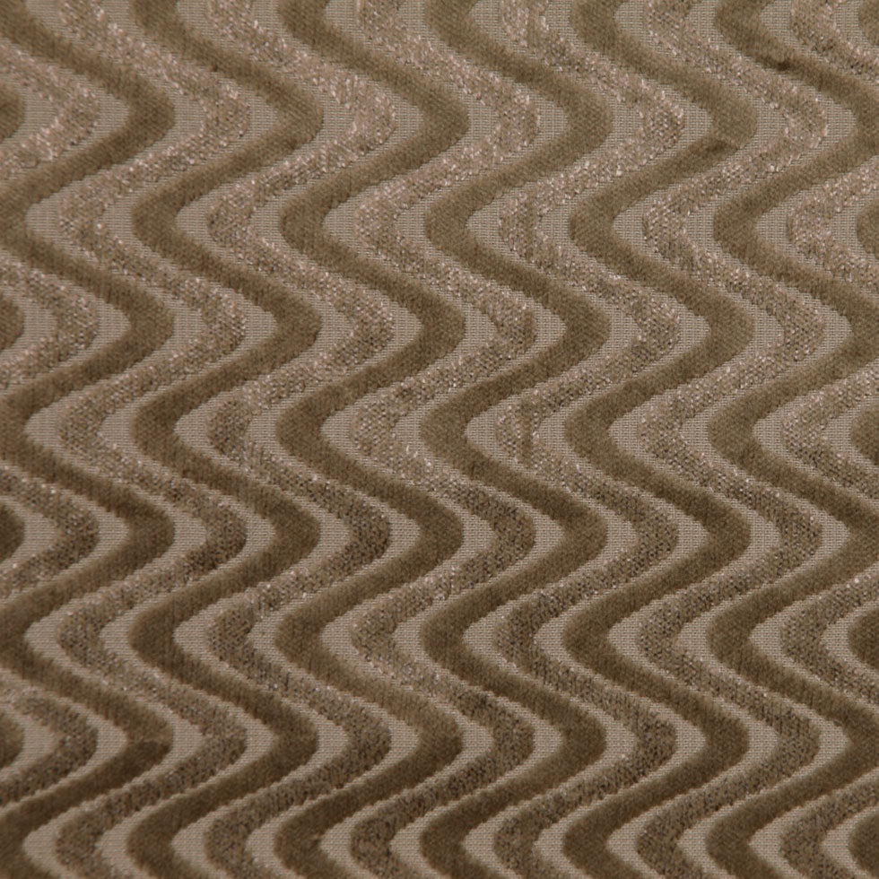 Tan Zig Zag Velvet Tan Zig Zag Velvet