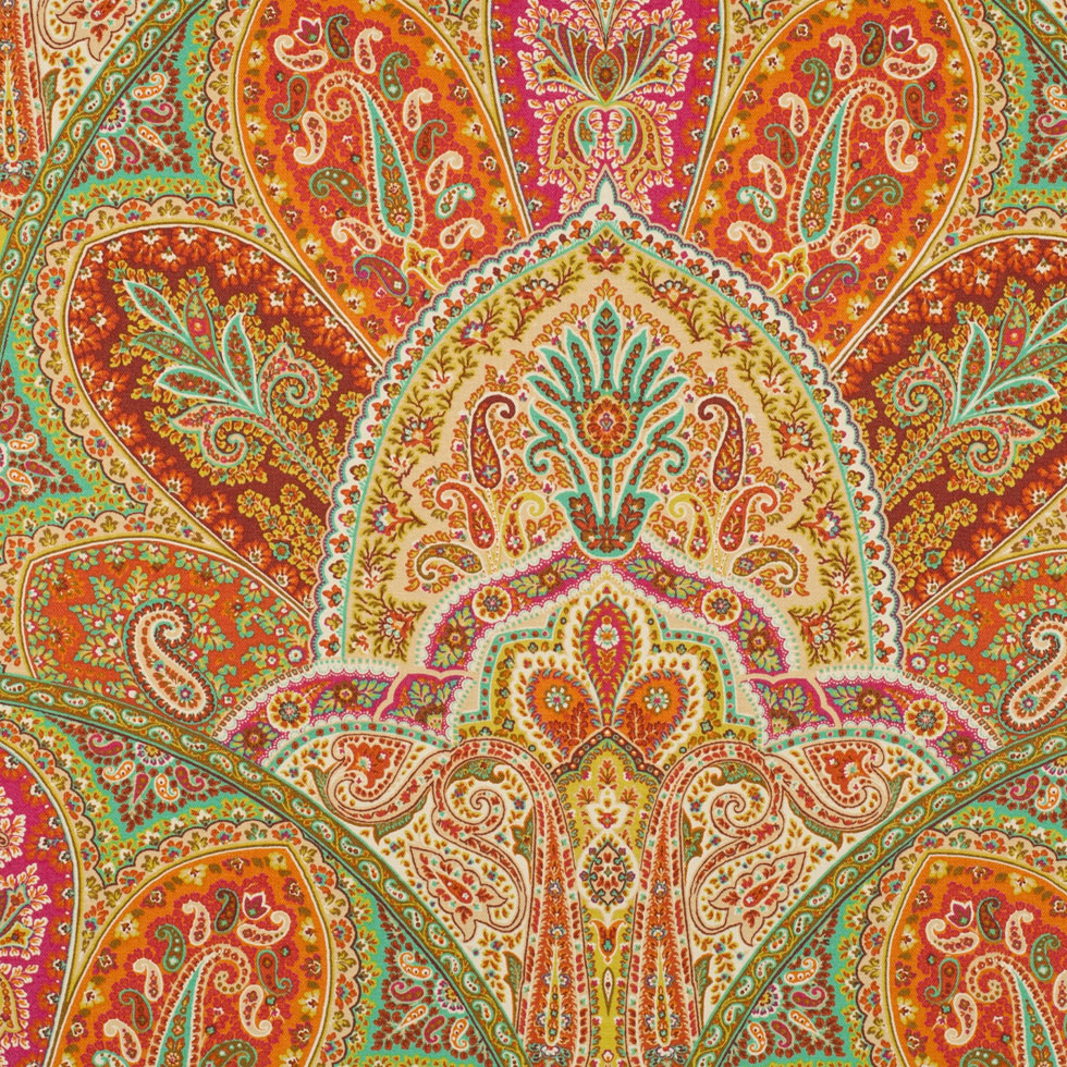Sunset Paisley Twill Sunset Paisley Twill