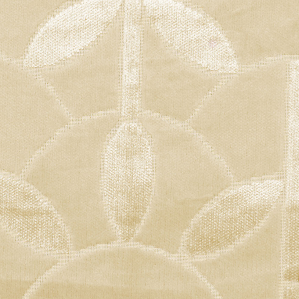Canary Floral Velvet Detail Canary Floral Velvet Detail