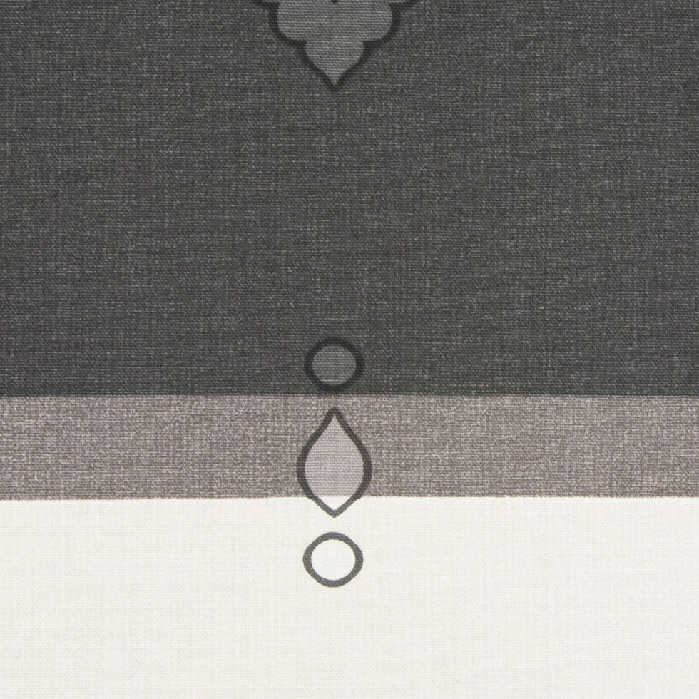 Black/Heather Gray/Cream Stripes Canvas Detail Black/Heather Gray/Cream Stripes Canvas Detail