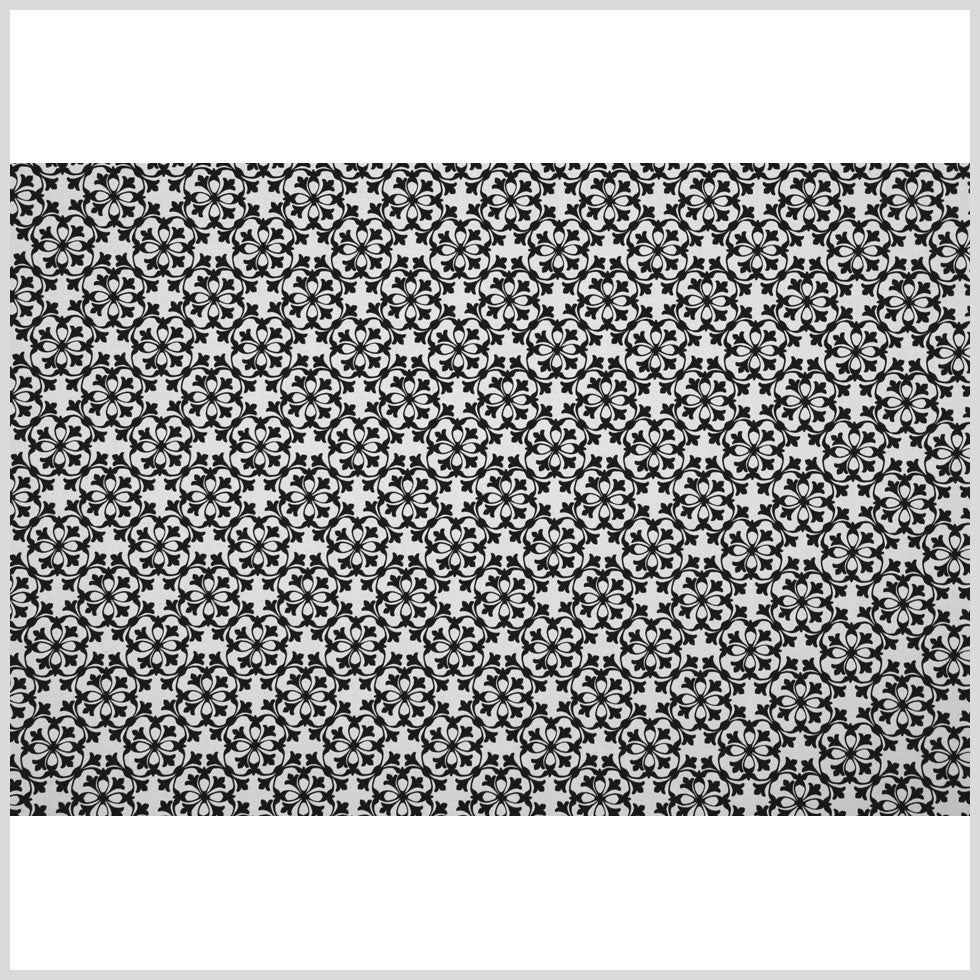 Black/Cream Classical Canvas Full Black/Cream Classical Canvas Full