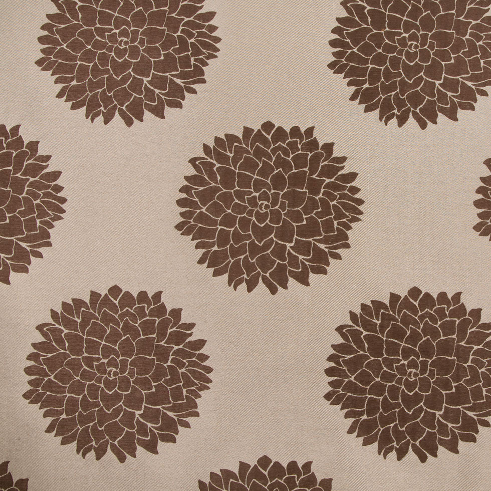 Coffee Floral Woven Coffee Floral Woven