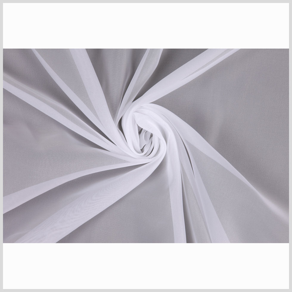 White Sheer Voile Full White Sheer Voile Full