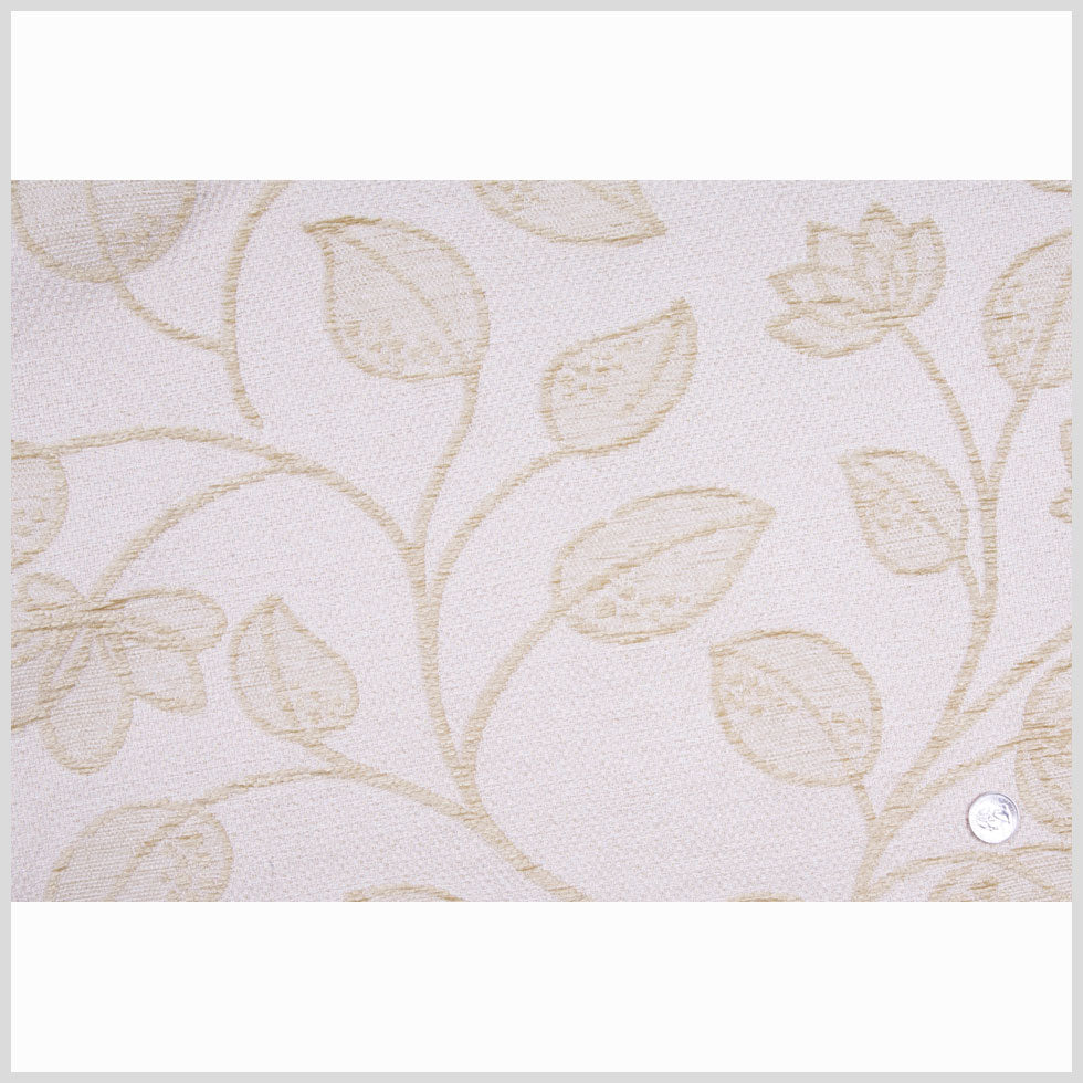 Khaki Floral Chenille Full Khaki Floral Chenille Full
