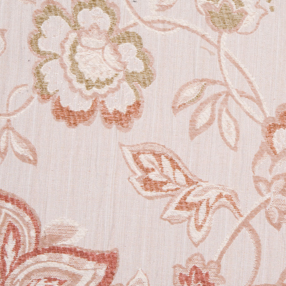 Khaki/Tan Floral Chenille Detail Khaki/Tan Floral Chenille Detail
