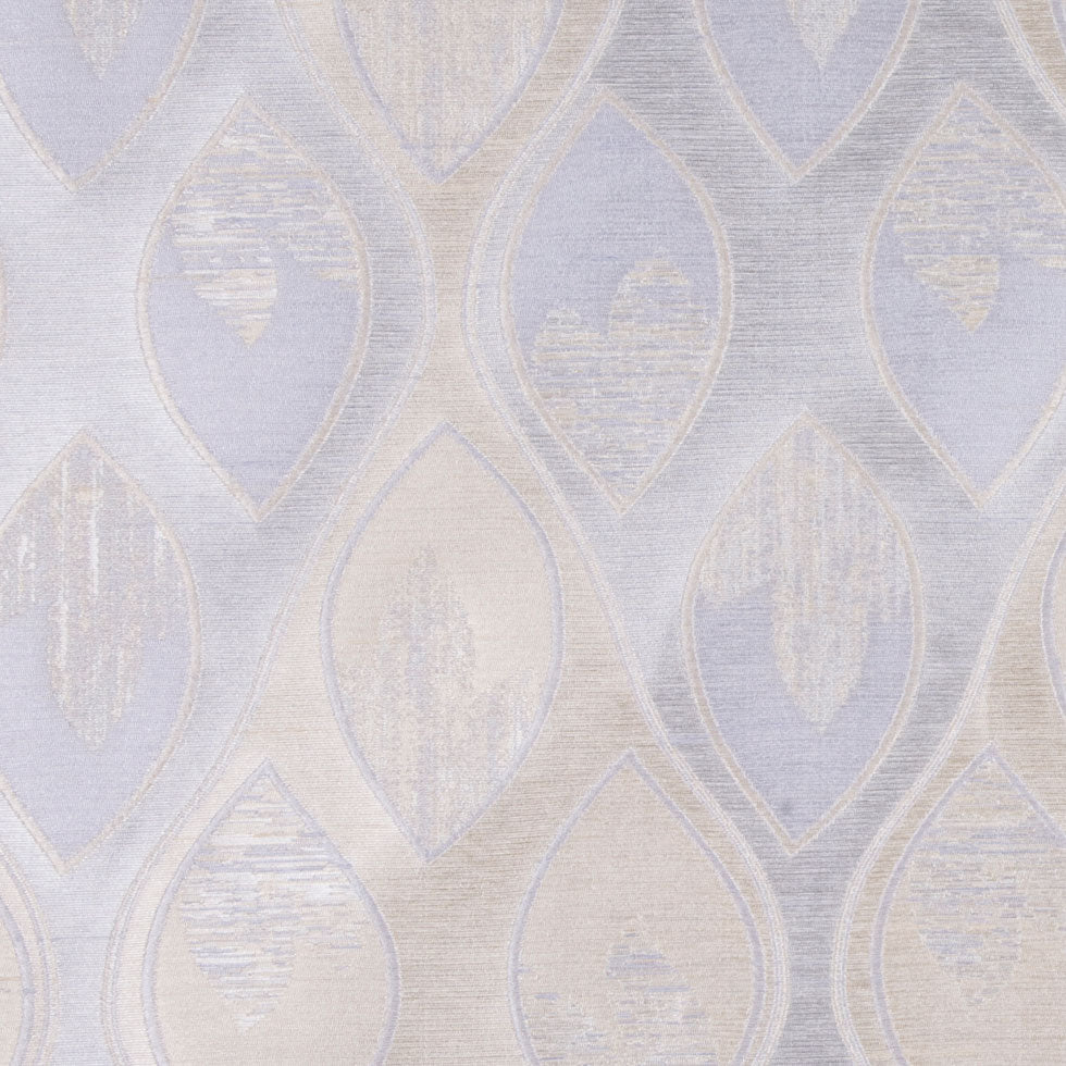 Soft Silver/Ice Blue Geometric Woven Detail Soft Silver/Ice Blue Geometric Woven Detail