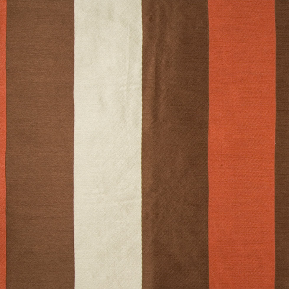 Chocolate/Terracotta/Beige Stripes Woven Chocolate/Terracotta/Beige Stripes Woven