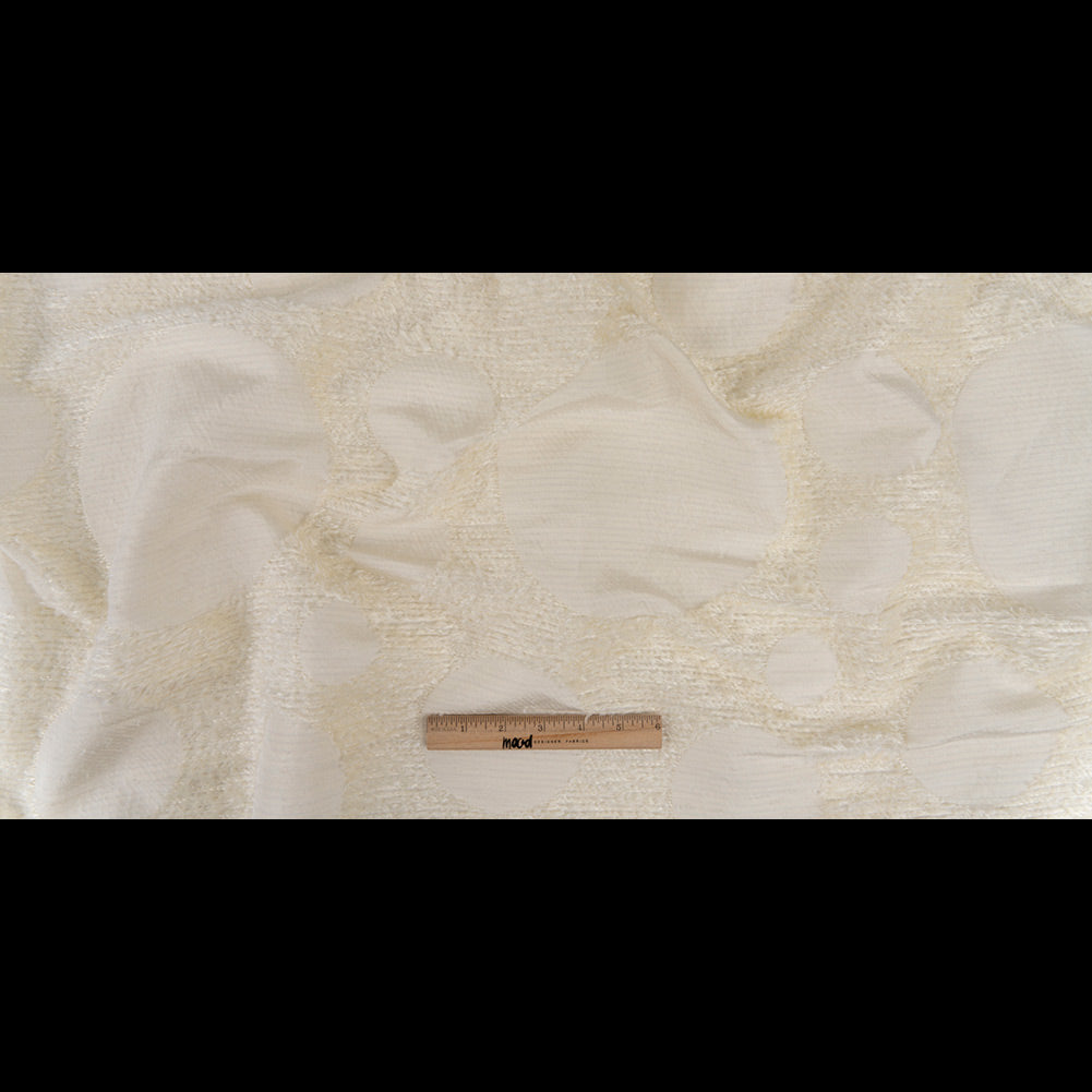Cream Polka Dots Woven Full Cream Polka Dots Woven Full