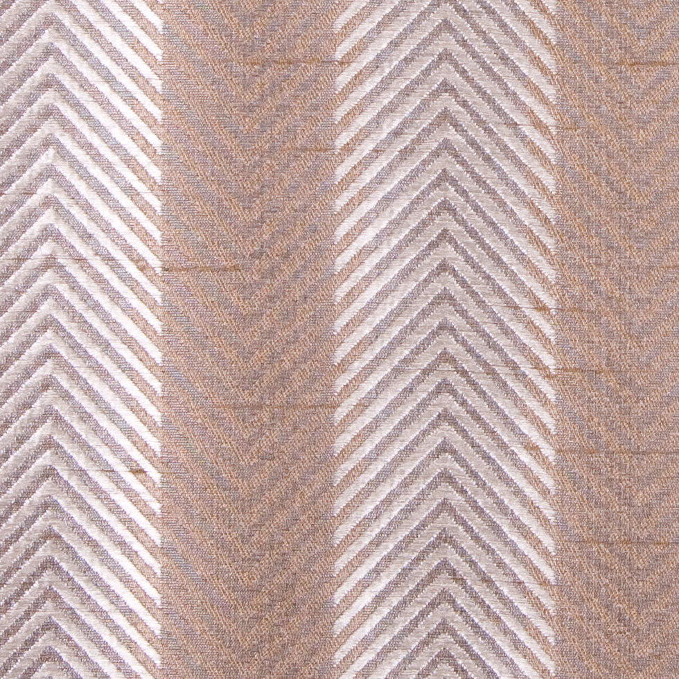 Bronze/Candlelight Glow Silver Stripes Shantung /Dupioni Detail Bronze/Candlelight Glow Silver Stripes Shantung /Dupioni Detail